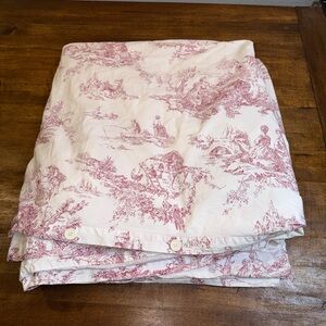 Cabbages & Roses Country Toile Russet Duvet
